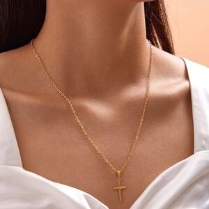 3/$30 💛🤍 Cross Pendant Necklace